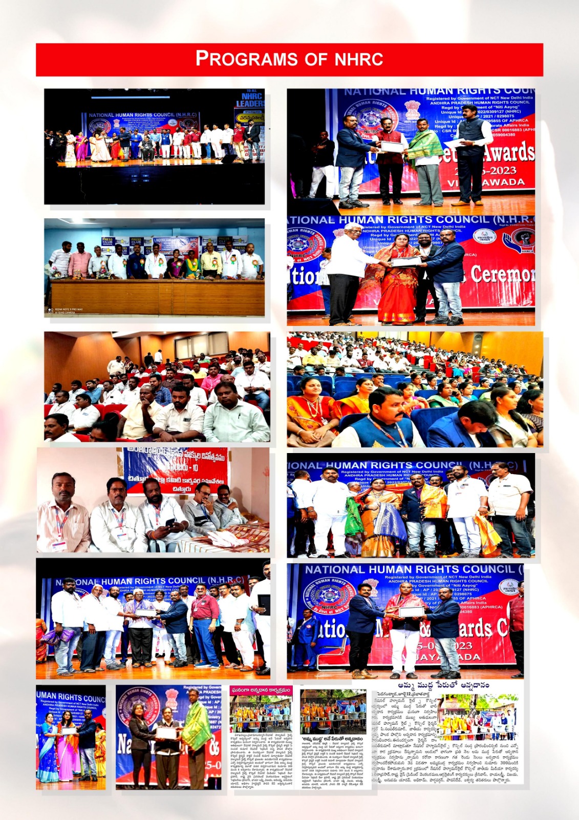 National Human Rights Council news article