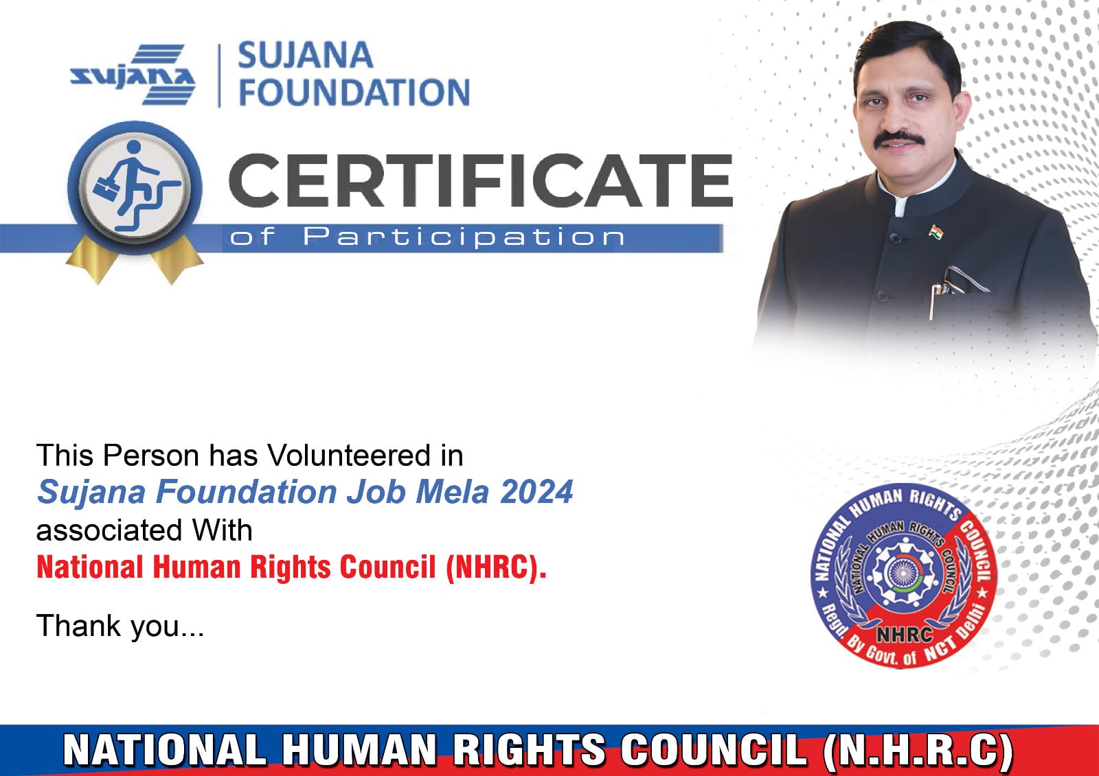 Human rights event newspaper publication